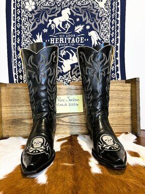 Liberty Boot Co. 'Killaz 13' Cowboy Boots, Fits Like Men's Size 11EE/11.5D